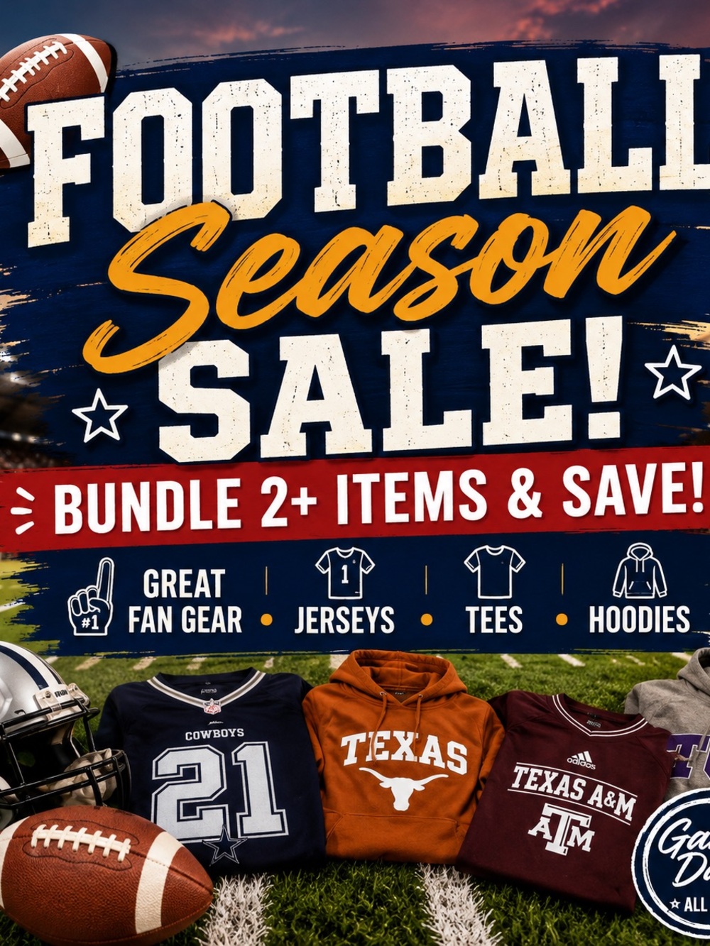 ♥️🏈 FOOTBALL SEASON SALE♥️🏈